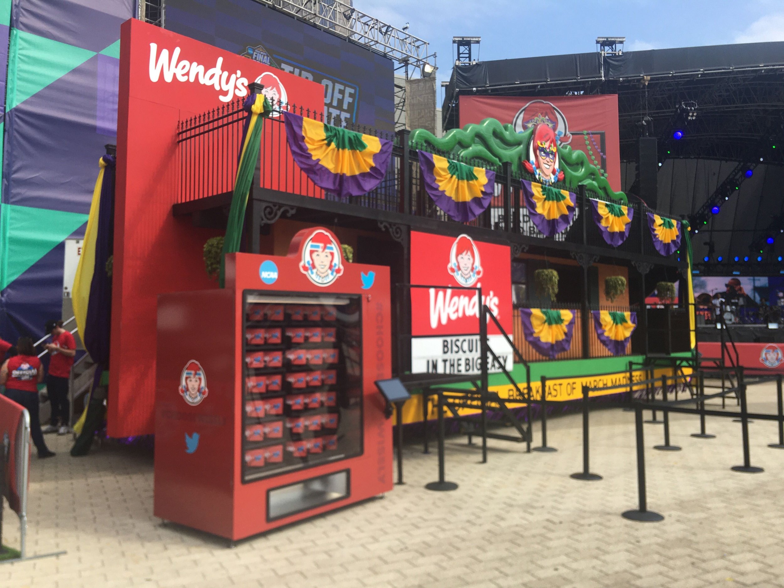 Wendy's Vending Machine — Spectacle — Custom Fabrication